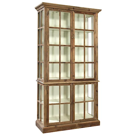 Reclaimed Fir Fillmore Display Cabinet